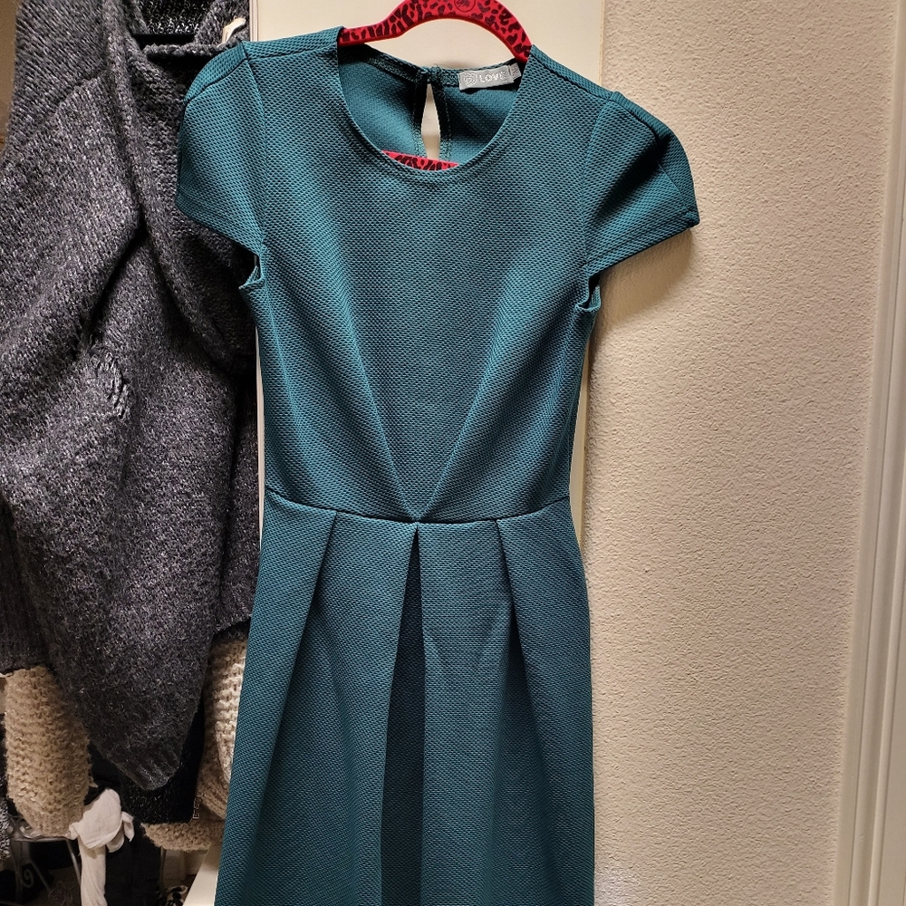 Green dress